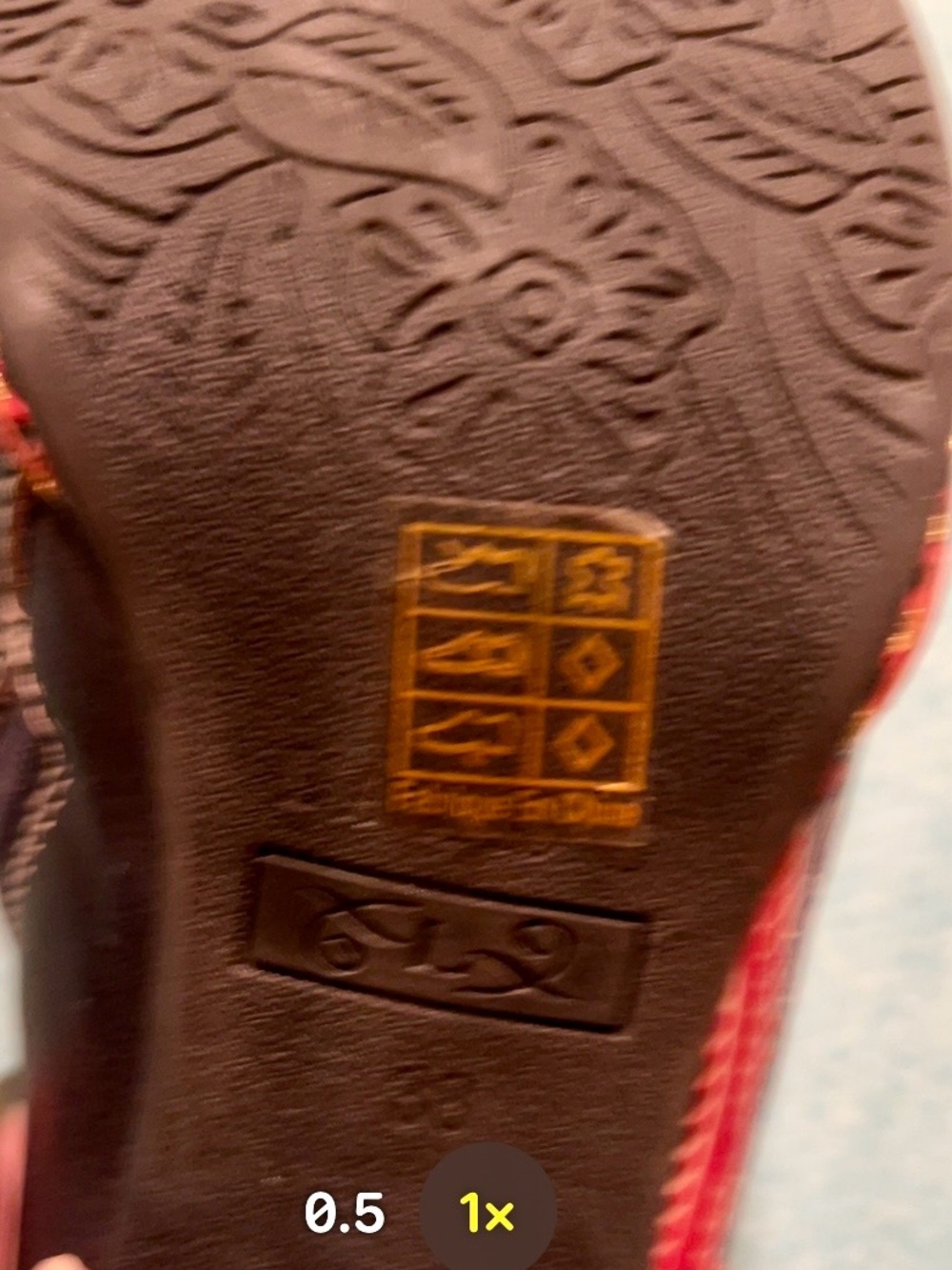 L’Artiste Spring Step Black with Colorful Southwest Design Ankle Shoes Size 8 - Picture 8 of 9